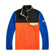 Ralph Lauren Färgglad fleece med ficka Multicolor, Herr