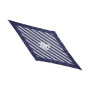 Ralph Lauren Marinrandig scarf Blue, Dam