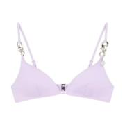 Stella McCartney Lila Triangel Bikini Topp Pink, Dam