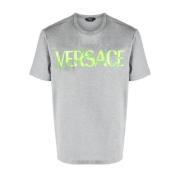 Versace T-Shirts Gray, Herr