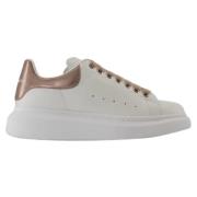 Alexander McQueen Laeder sneakers White, Dam