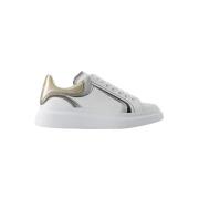 Alexander McQueen Laeder sneakers White, Dam