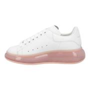 Alexander McQueen Laeder sneakers White, Dam