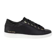 Filling Pieces Svarta läder Frame Aten sneakers Black, Dam