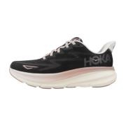 Hoka One One Clifton 9 Sneakers Black, Dam