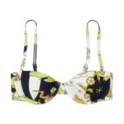 Tory Burch Mönstrad Bikini Topp Multicolor, Dam