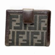 Fendi Vintage Pre-owned Canvas plnbcker Brown, Dam