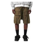 1989 Studio Korta Bermuda Shorts för Män Green, Herr