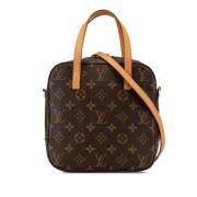 Louis Vuitton Vintage Pre-owned Canvas handvskor Brown, Dam