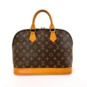 Louis Vuitton Vintage Pre-owned Canvas handvskor Brown, Dam