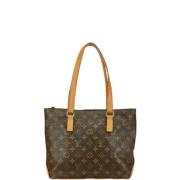 Louis Vuitton Vintage Pre-owned Canvas handvskor Brown, Dam