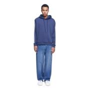 John Richmond Hoodie med dragsko Blue, Herr