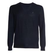 Ralph Lauren Herrkläder Stickat Nattblå Aw24 Blue, Herr