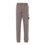 Stone Island Dove Grey Felpa Sweatpants Gray, Herr