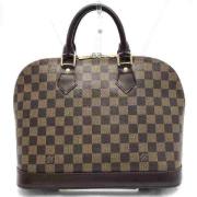 Louis Vuitton Vintage Pre-owned Tyg handvskor Brown, Dam