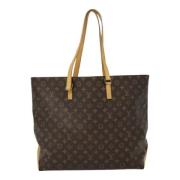 Louis Vuitton Vintage Pre-owned Canvas axelremsvskor Brown, Dam