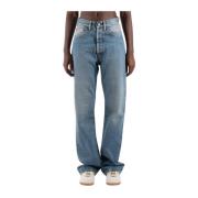 Maison Margiela Blå Bomullsjeans Blue, Dam