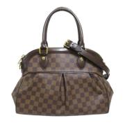 Louis Vuitton Vintage Pre-owned Canvas louis-vuitton-vskor Brown, Dam