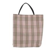 Burberry Vintage Pre-owned Bomull totevskor Pink, Dam