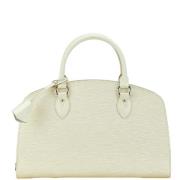 Louis Vuitton Vintage Pre-owned Laeder handvskor White, Dam