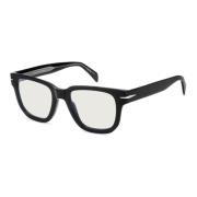 Eyewear by David Beckham Svarta solglasögon DB 7130 bågar Black, Unise...