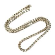 Tiffany & Co. Pre-owned Pre-owned Silver halsband Gray, Dam