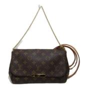 Louis Vuitton Vintage Pre-owned Canvas handvskor Brown, Dam