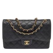 Chanel Vintage Pre-owned Laeder chanel-vskor Black, Dam