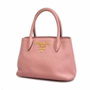 Prada Vintage Pre-owned Laeder handvskor Pink, Dam