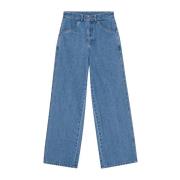 Opéra Sport Bredbenad Camelia Jeans Blue, Dam