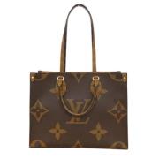 Louis Vuitton Vintage Pre-owned Canvas louis-vuitton-vskor Brown, Dam