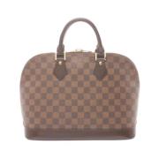 Louis Vuitton Vintage Pre-owned Canvas handvskor Brown, Dam