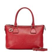 Gucci Vintage Pre-owned Laeder handvskor Red, Dam