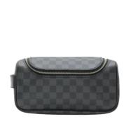 Louis Vuitton Vintage Pre-owned Canvas kuvertvskor Black, Dam