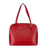 Louis Vuitton Vintage Pre-owned Laeder louis-vuitton-vskor Red, Dam