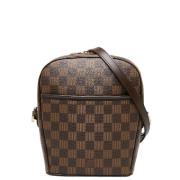 Louis Vuitton Vintage Pre-owned Canvas axelremsvskor Brown, Dam