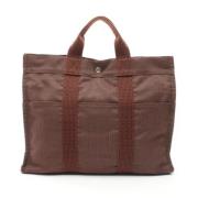 Hermès Vintage Pre-owned Canvas totevskor Brown, Unisex