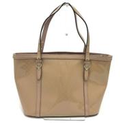 Gucci Vintage Pre-owned Laeder gucci-vskor Beige, Dam