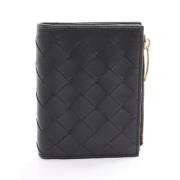 Bottega Veneta Vintage Pre-owned Laeder plnbcker Black, Dam