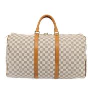 Louis Vuitton Vintage Pre-owned Canvas louis-vuitton-vskor White, Dam