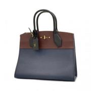 Louis Vuitton Vintage Pre-owned Tyg handvskor Blue, Dam