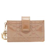 Dior Vintage Pre-owned Laeder plnbcker Beige, Dam