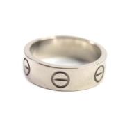 Cartier Vintage Pre-owned Metall ringar Gray, Dam