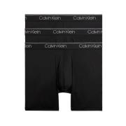 Calvin Klein 3-Pack Microfiber Briefs Black, Herr