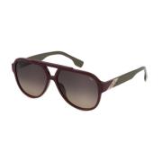 Fila Röda Acetat Unisex Solglasögon Red, Unisex