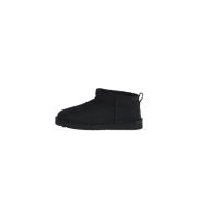 UGG Klassiska Ultra Mini Fårskinnstövlar Black, Dam