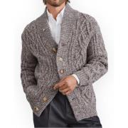 Brunello Cucinelli Stilig Cardigan för Kvinnor Gray, Herr