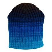 ERL Blå Gradient Unisex Stickad Mössa Blue, Herr