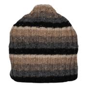 ERL Randig ullbeanie Multicolor, Herr