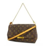 Louis Vuitton Vintage Pre-owned Tyg louis-vuitton-vskor Brown, Dam